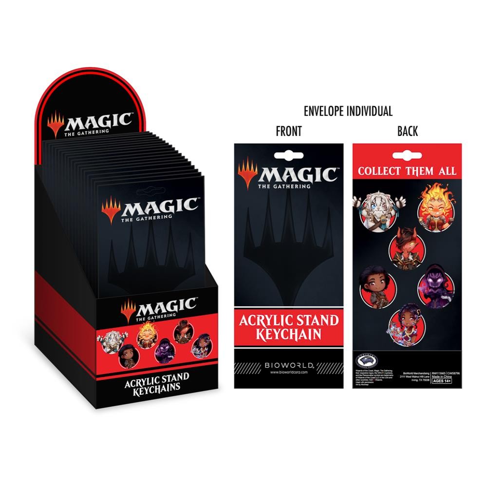 Magic The Gathering *Mystery* Acrylic Keychain Series 2 (Random) SEALED